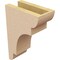 Ekena Millwork 4"W x 8"D x 12"H Classic New Brighton Rough Cedar Woodgrain TimberThane Corbel, Primed Tan CORUR04X08X12NEBRCPR - alternate 4